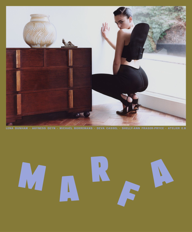 Deva Cassel featured on the Marfa Journal cover from June 2024
