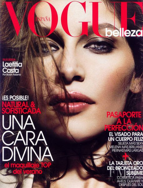 Laetitia Casta featured on the Vogue Belleza Spain cover from May 2009