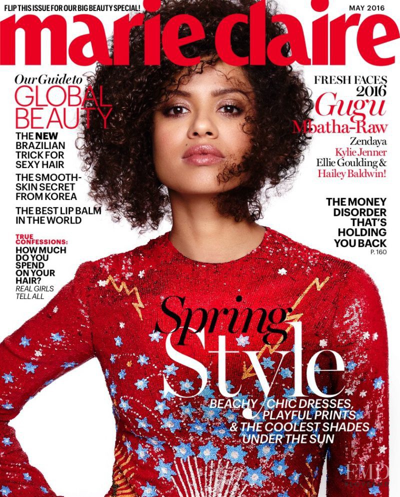  featured on the Marie Claire USA cover from May 2016