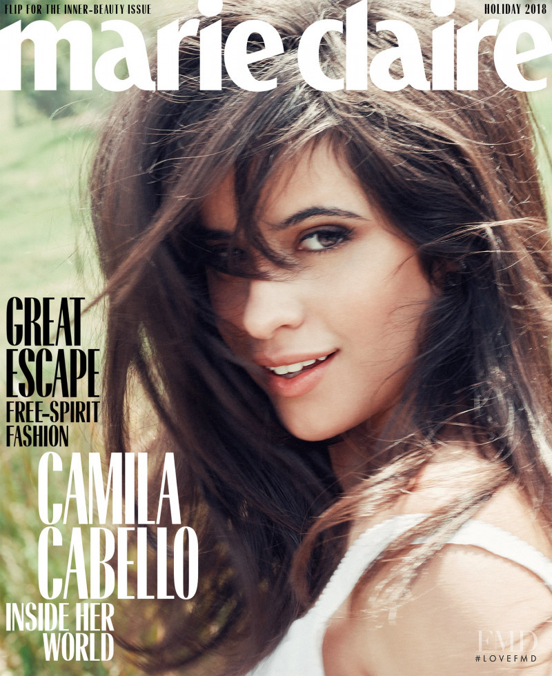  featured on the Marie Claire USA cover from December 2018
