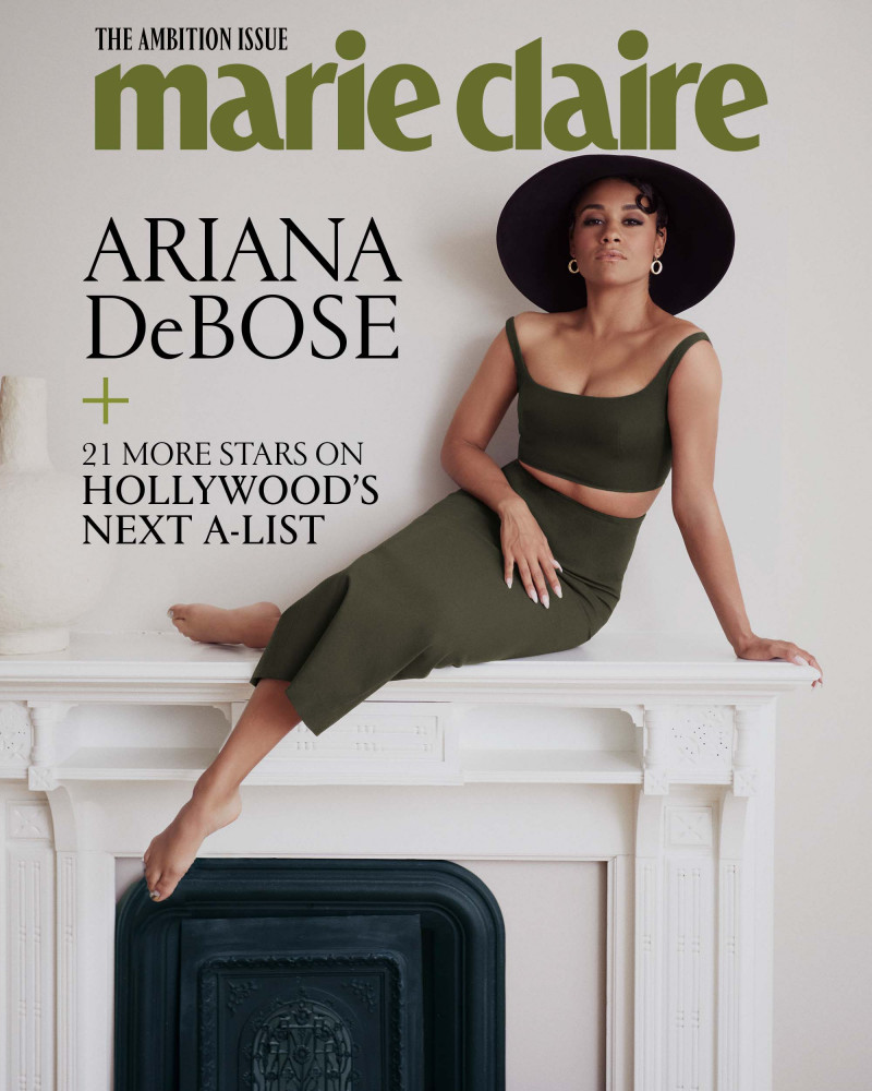 Ariana DeBose featured on the Marie Claire USA cover from June 2023