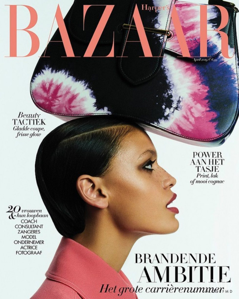  featured on the Harper\'s Bazaar Netherlands cover from April 2019
