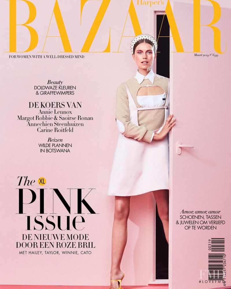  featured on the Harper\'s Bazaar Netherlands cover from March 2019