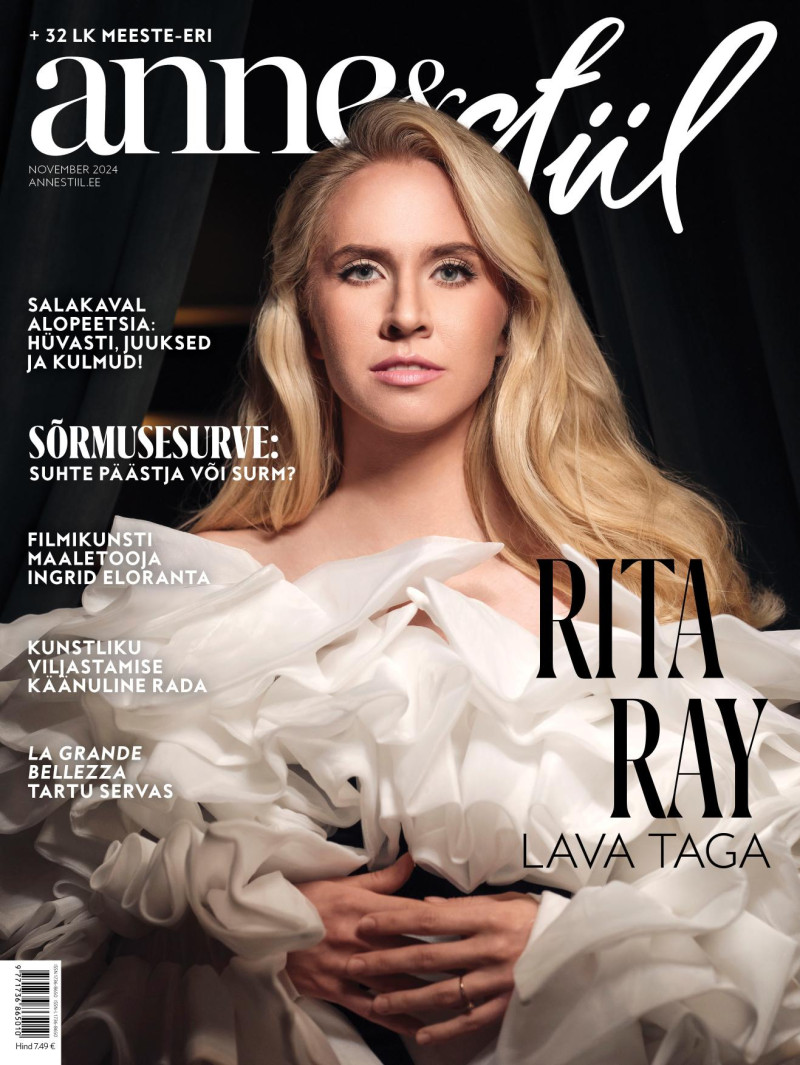 Rita Ray featured on the Anne & Stiil cover from November 2024