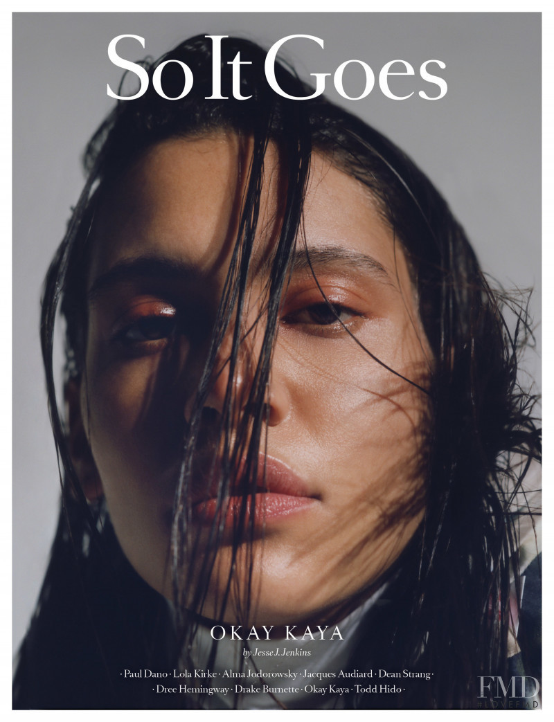 Okay Kaya featured on the So It Goes cover from April 2016