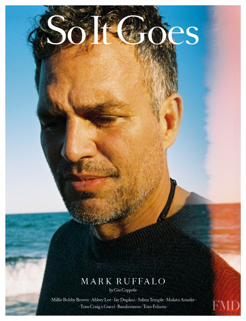Mark Ruffalo featured on the So It Goes cover from December 2016