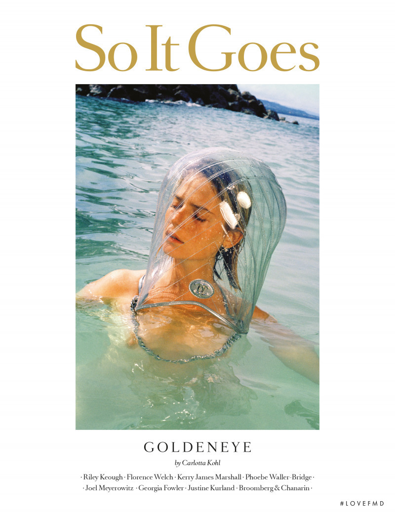  featured on the So It Goes cover from April 2018