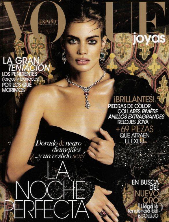 Rianne ten Haken featured on the Vogue Spain Joyas cover from December 2012