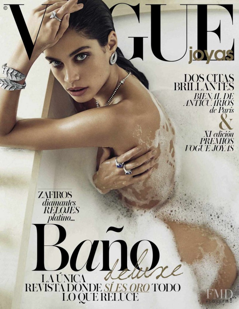 Sara Sampaio featured on the Vogue Spain Joyas cover from December 2014