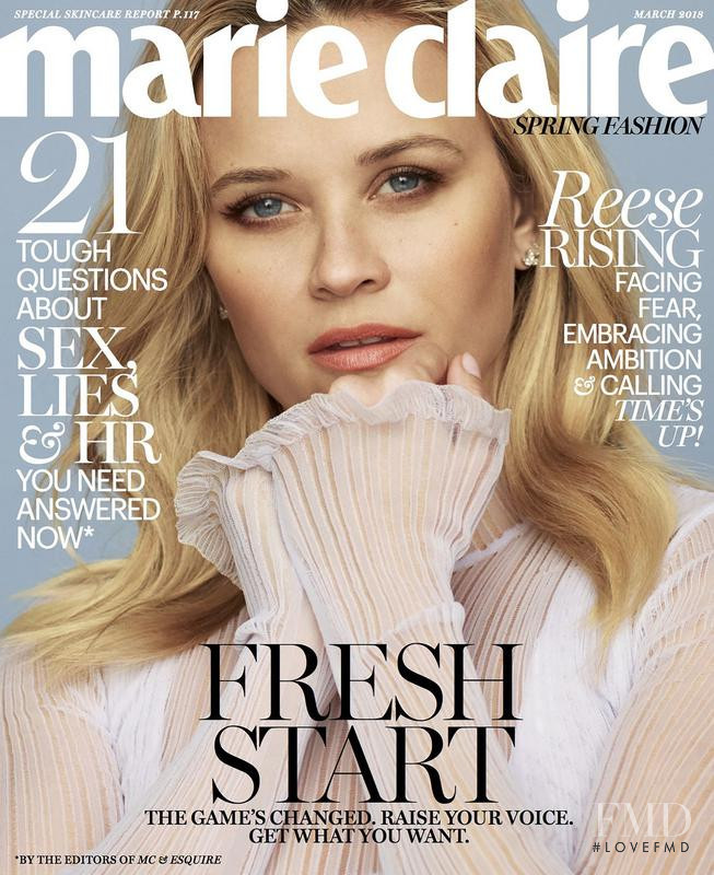  featured on the Marie Claire Australia cover from April 2018