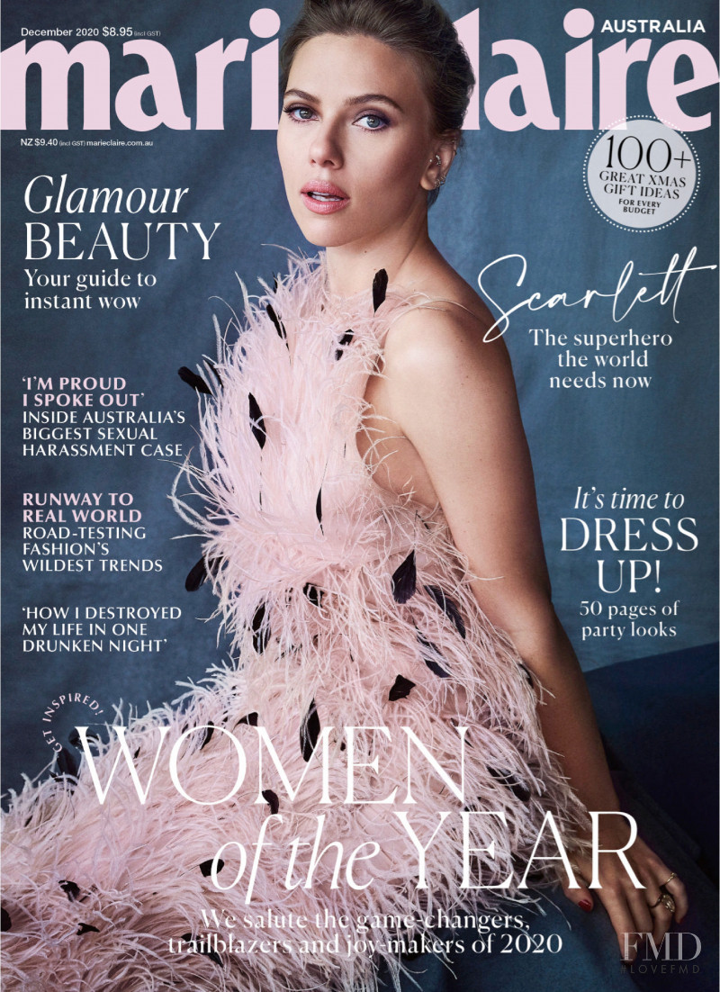  featured on the Marie Claire Australia cover from December 2020