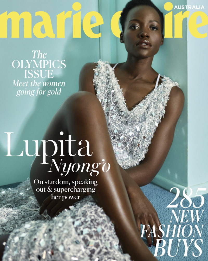 Lupita Nyongo featured on the Marie Claire Australia cover from August 2024