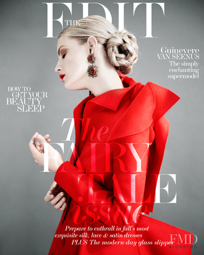 Guinevere van Seenus featured on the The Edit cover from November 2013
