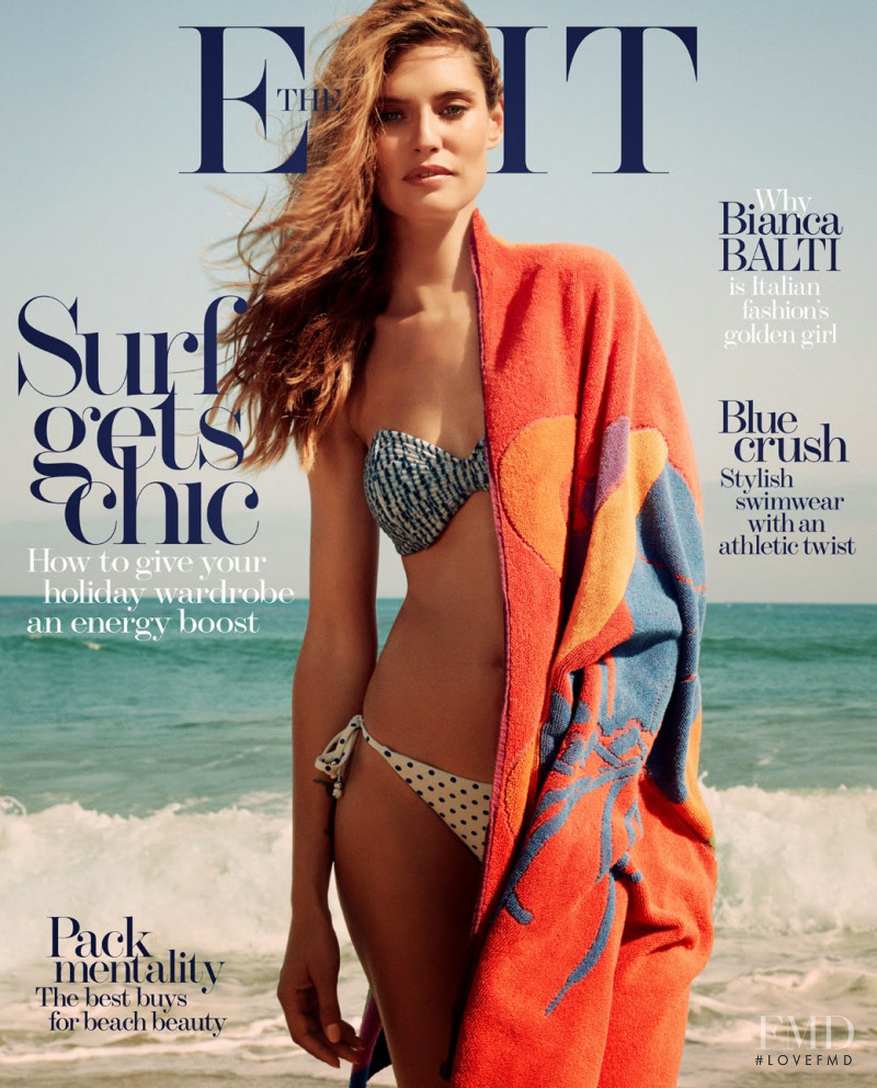 Bianca Balti featured on the The Edit cover from December 2014