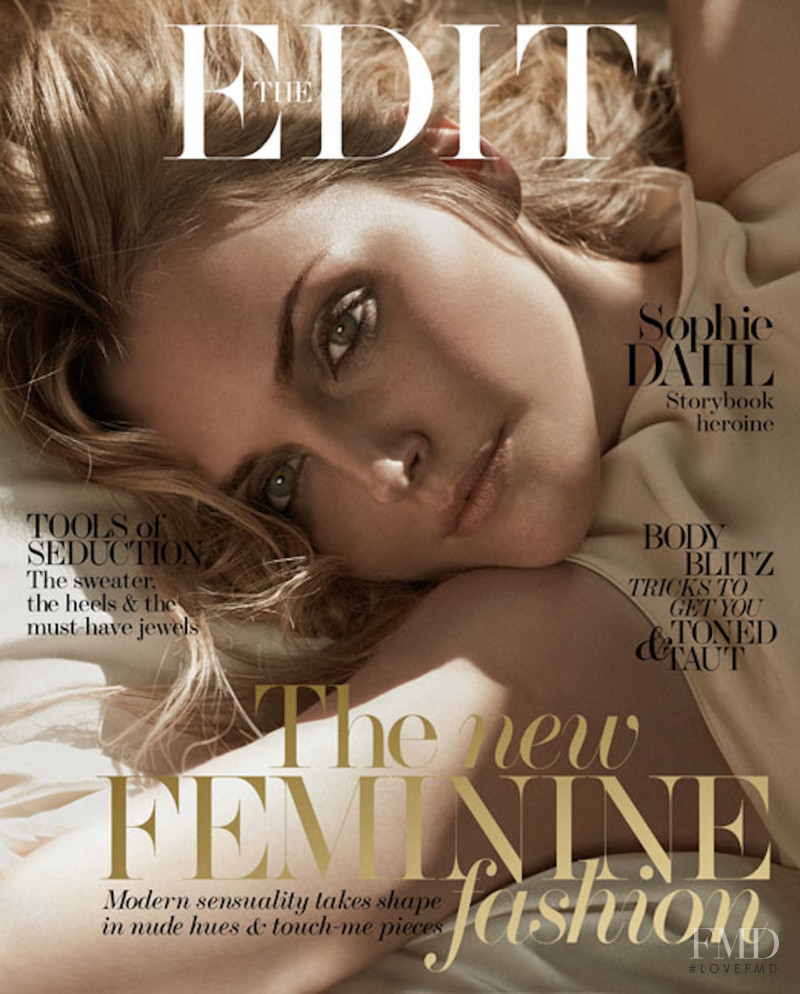 Sophie Dahl featured on the The Edit cover from February 2014
