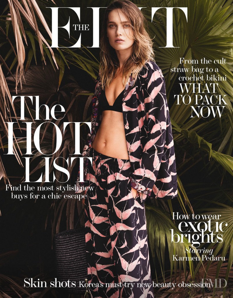 Karmen Pedaru featured on the The Edit cover from December 2015