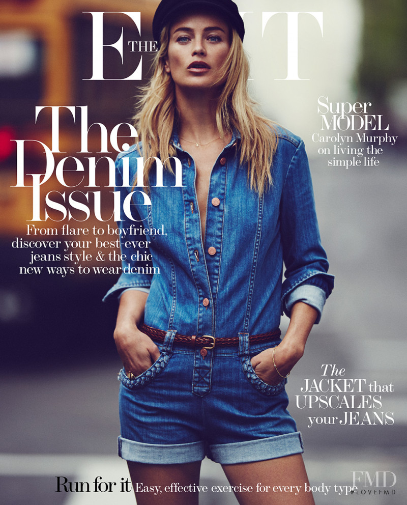Carolyn Murphy featured on the The Edit cover from May 2015