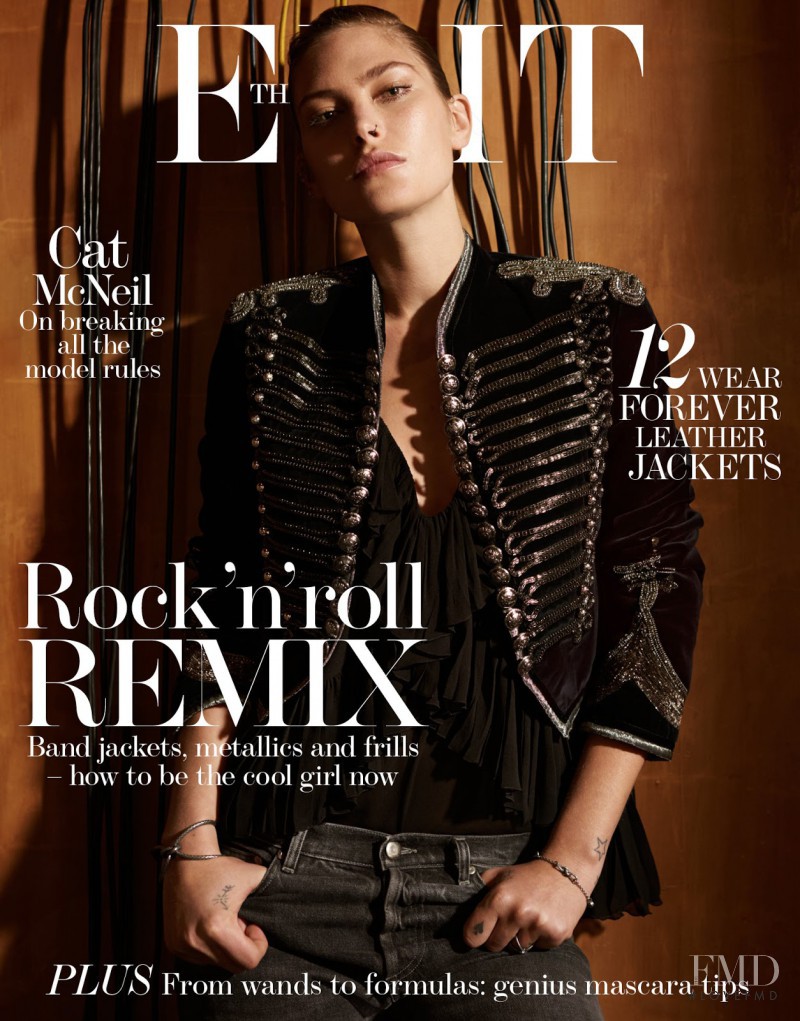 Catherine McNeil featured on the The Edit cover from August 2016