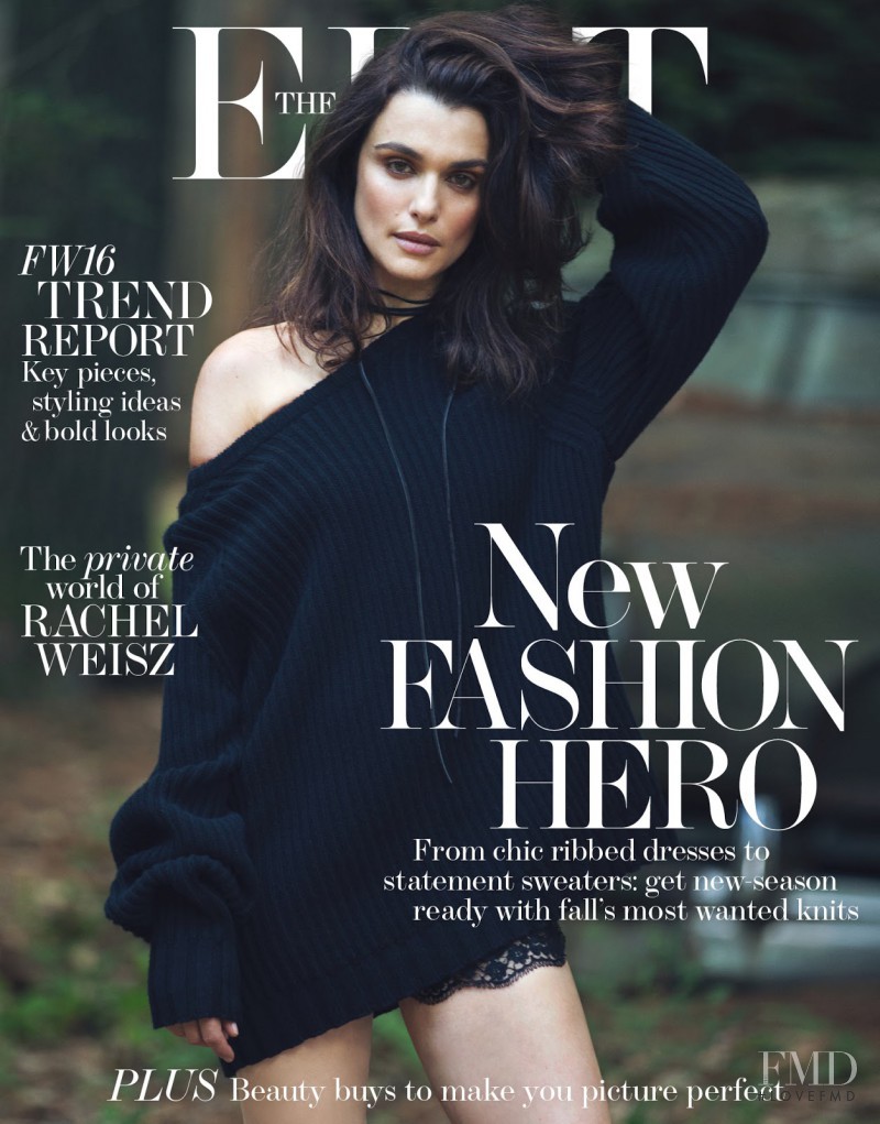 Rachel Weisz featured on the The Edit cover from August 2016