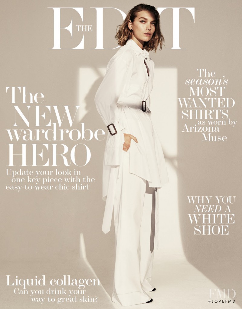 Arizona Muse featured on the The Edit cover from December 2016