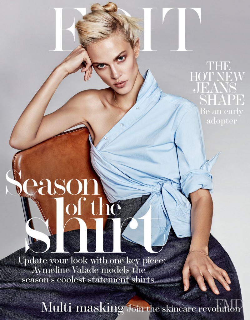 Aymeline Valade featured on the The Edit cover from January 2016