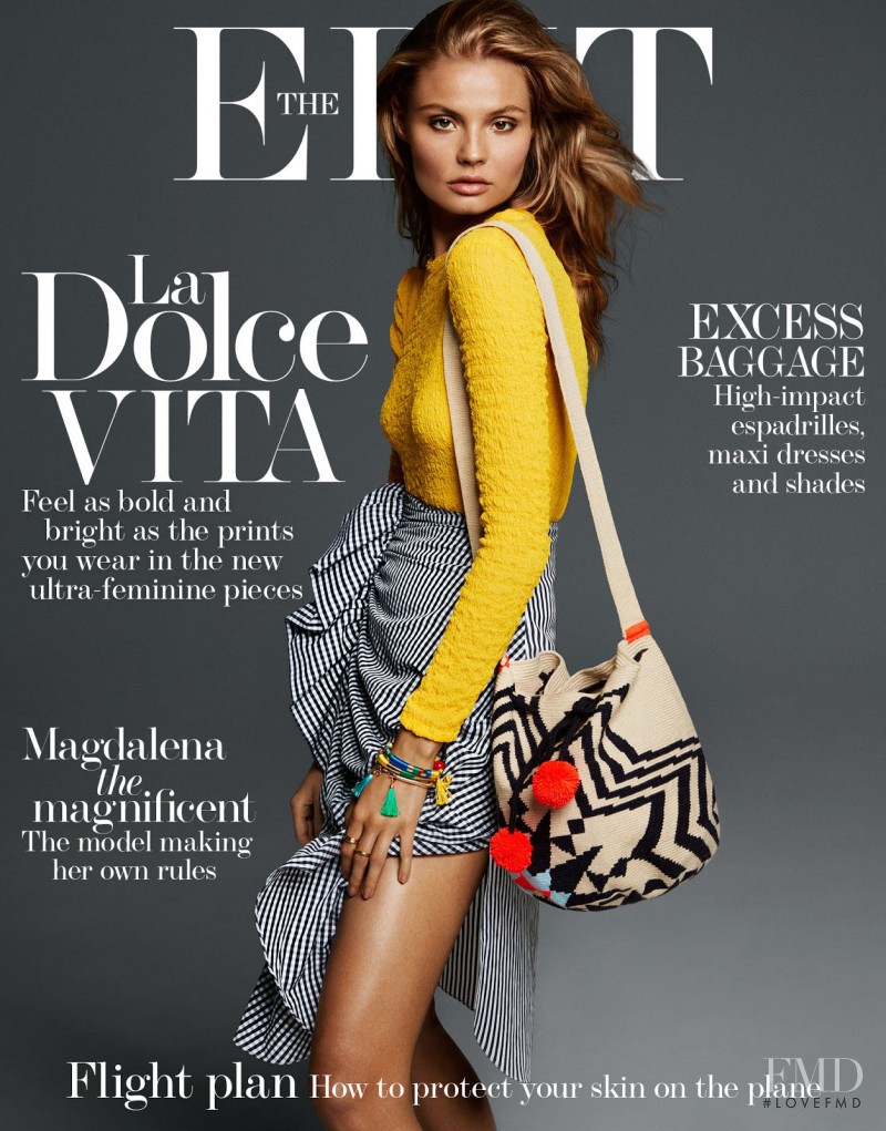 Magdalena Frackowiak featured on the The Edit cover from July 2016