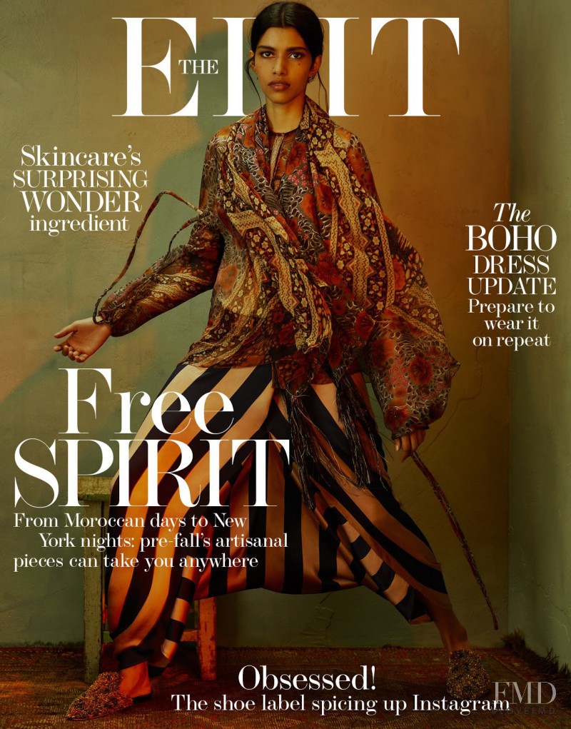 Pooja Mor featured on the The Edit cover from July 2016