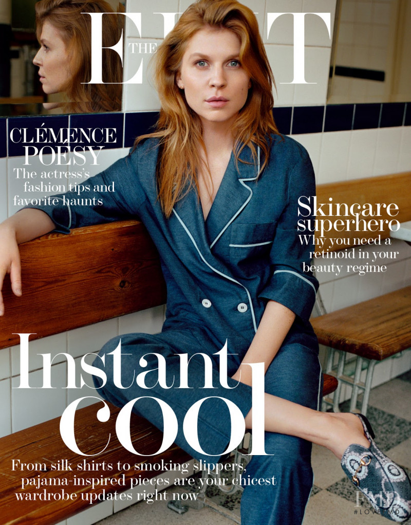 Clemence PoÃ©sy  featured on the The Edit cover from March 2016