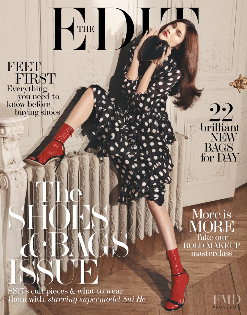 Sui He featured on the The Edit cover from March 2016