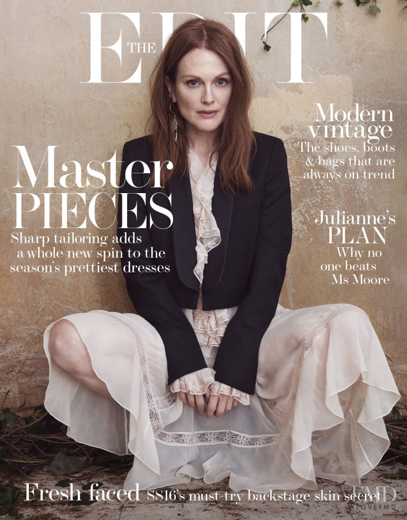 Julianne Moore  featured on the The Edit cover from May 2016