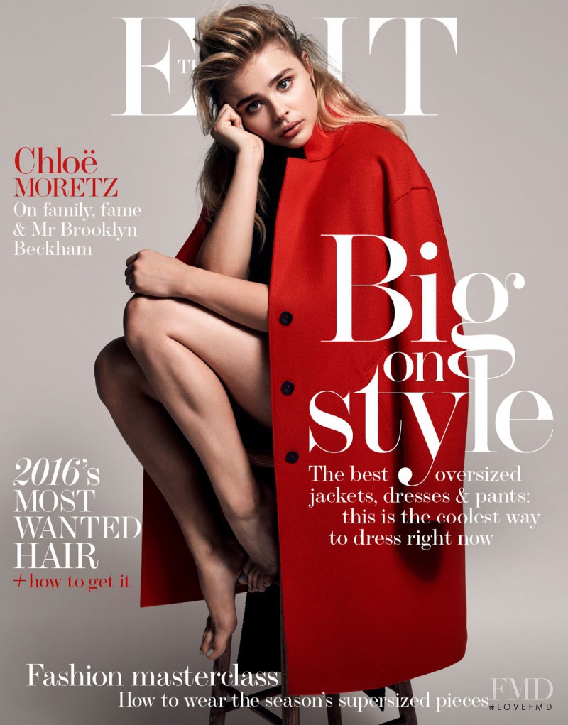 Chloe Grace Moretz featured on the The Edit cover from May 2016