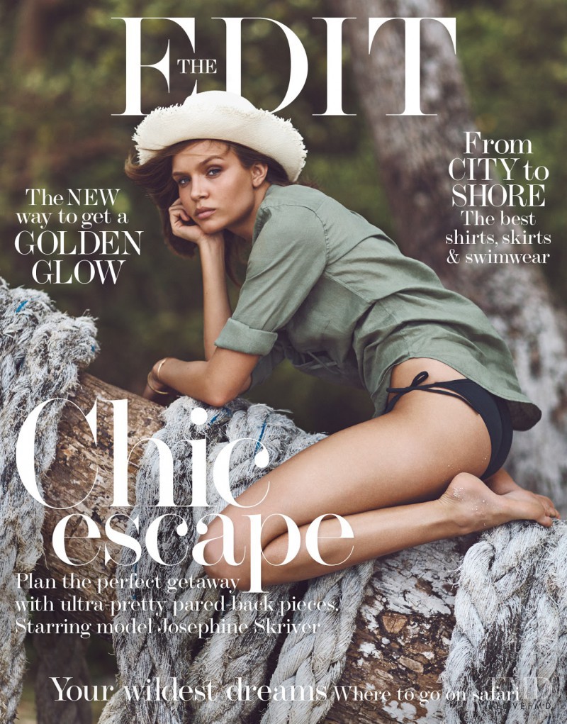 Josephine Skriver featured on the The Edit cover from May 2016