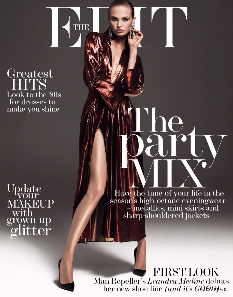 Romee Strijd featured on the The Edit cover from October 2016
