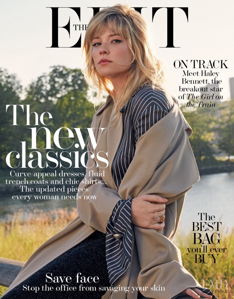 Haley Bennett featured on the The Edit cover from September 2016