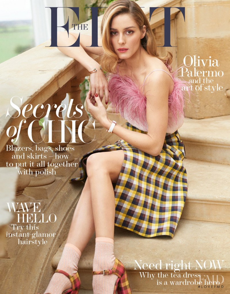 Olivia Palermo featured on the The Edit cover from April 2017