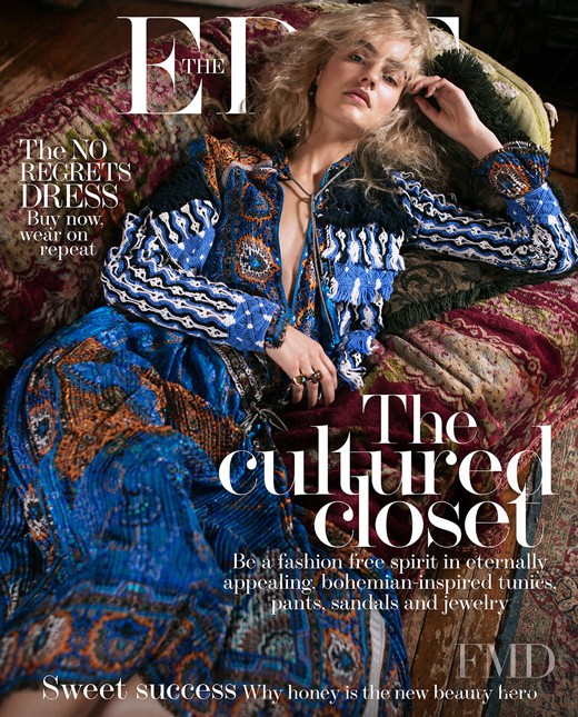 Maartje Verhoef featured on the The Edit cover from April 2017