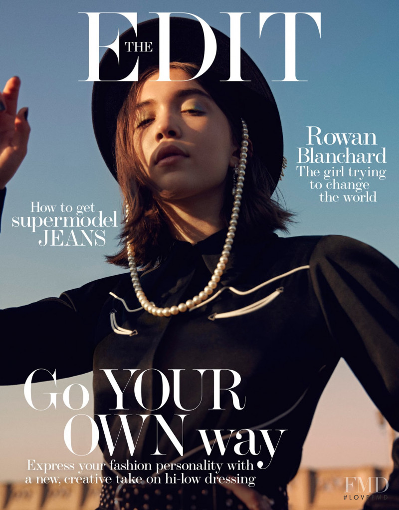 Rowan Blanchard featured on the The Edit cover from November 2017