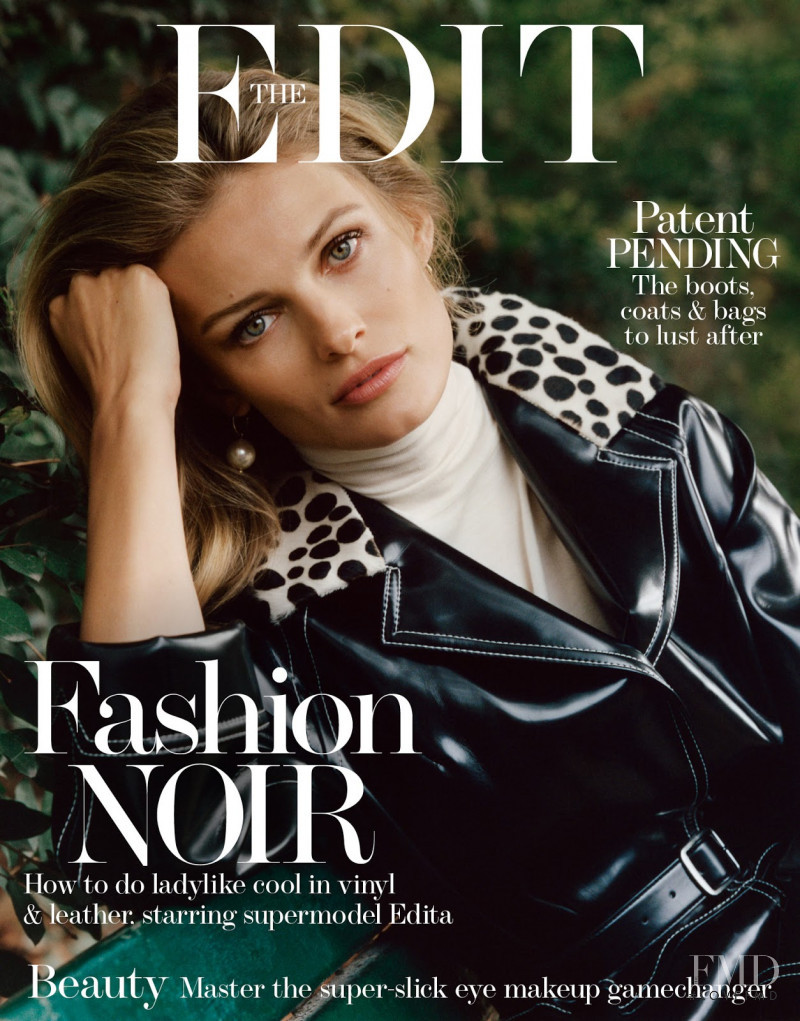 Edita Vilkeviciute featured on the The Edit cover from October 2017
