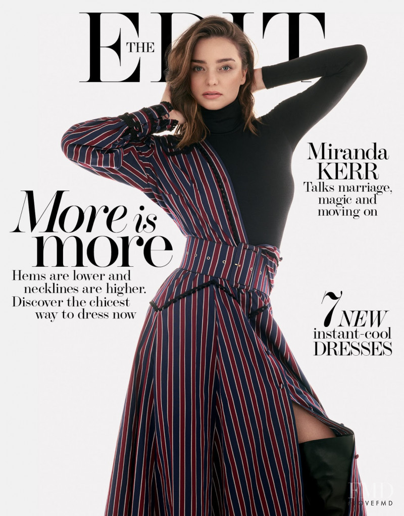 Miranda Kerr featured on the The Edit cover from September 2017