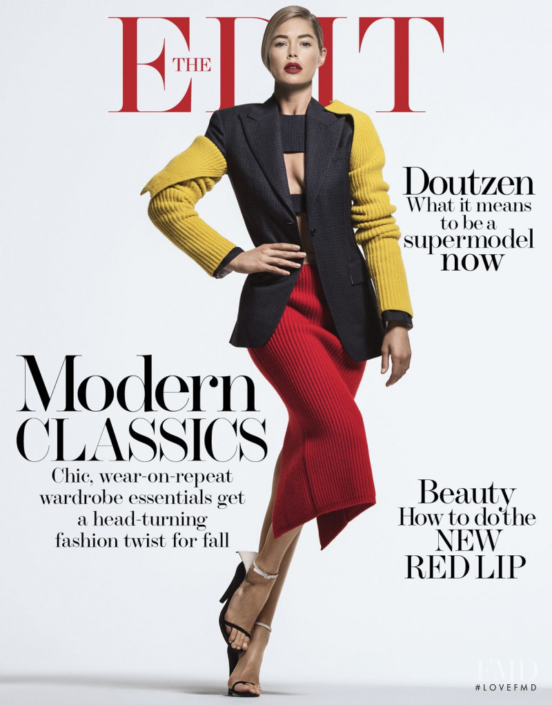 Doutzen Kroes featured on the The Edit cover from September 2017