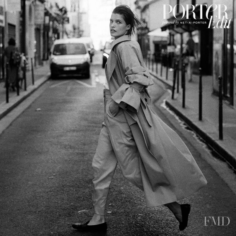 Julia van Os featured on the The Edit cover from August 2018