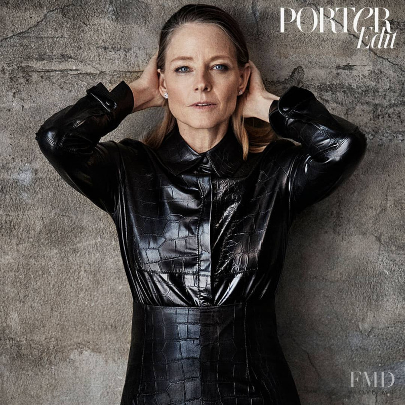 Jodie Foster featured on the The Edit cover from July 2018