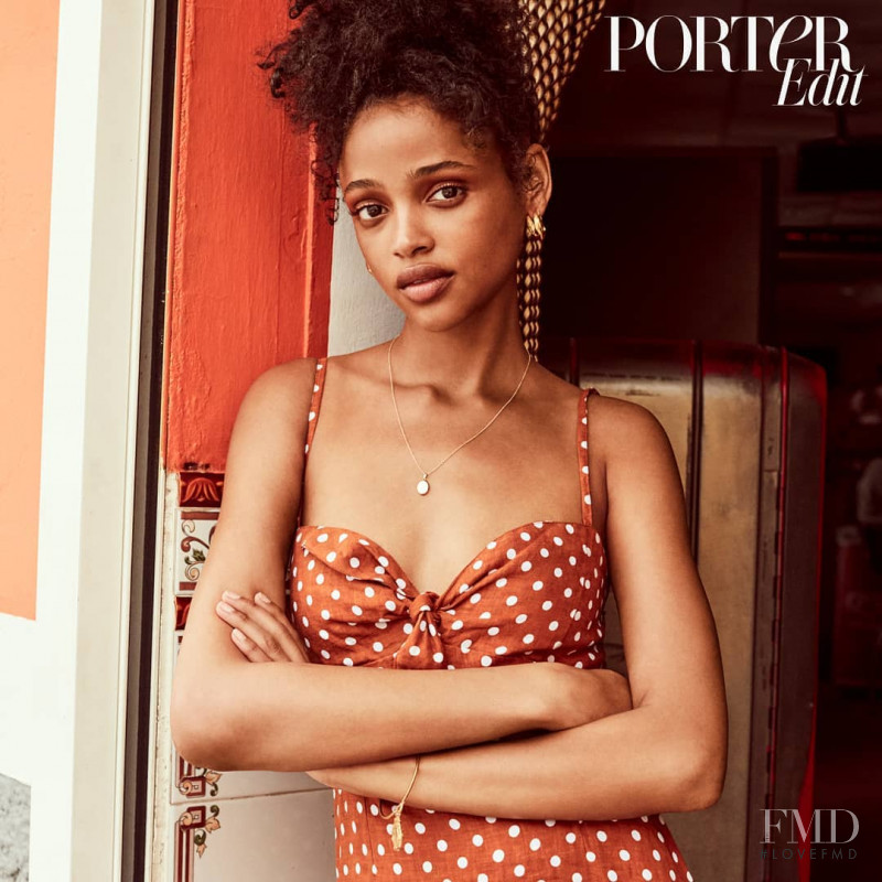 Aya Jones featured on the The Edit cover from June 2018