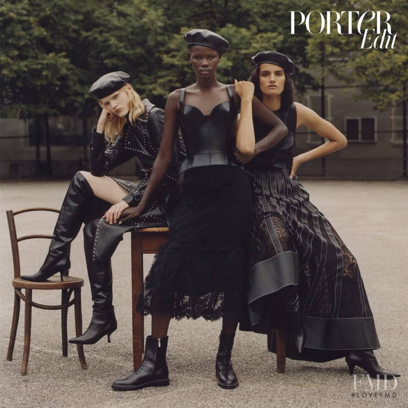 Hannah Motler, Shanelle Nyasiase, Dipti Sharma featured on the The Edit cover from September 2018