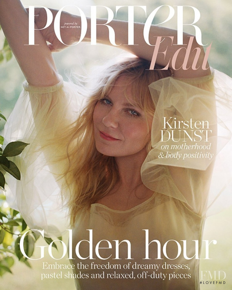Kirsten Dunst featured on the The Edit cover from August 2019