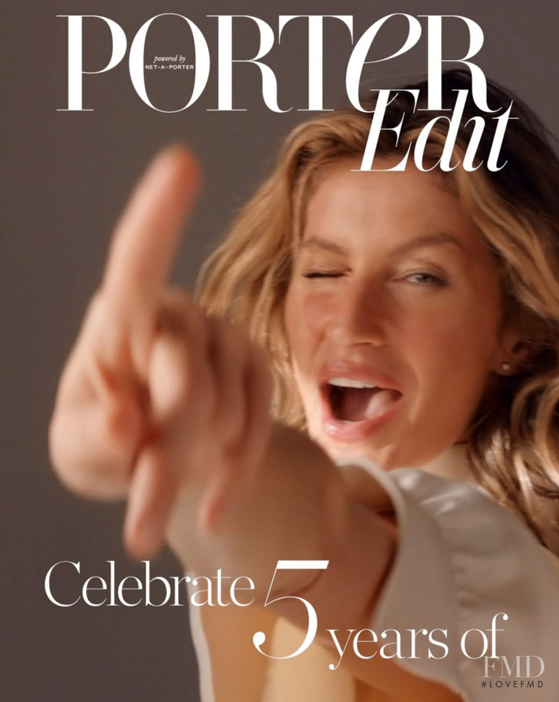 Gisele Bundchen featured on the The Edit cover from February 2019