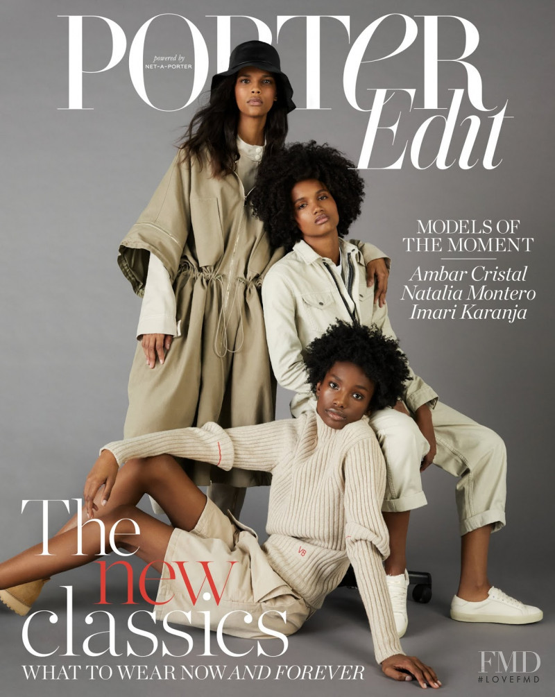 Imari Karanja, Natalia Montero, Ambar Cristal Zarzuela featured on the The Edit cover from February 2019