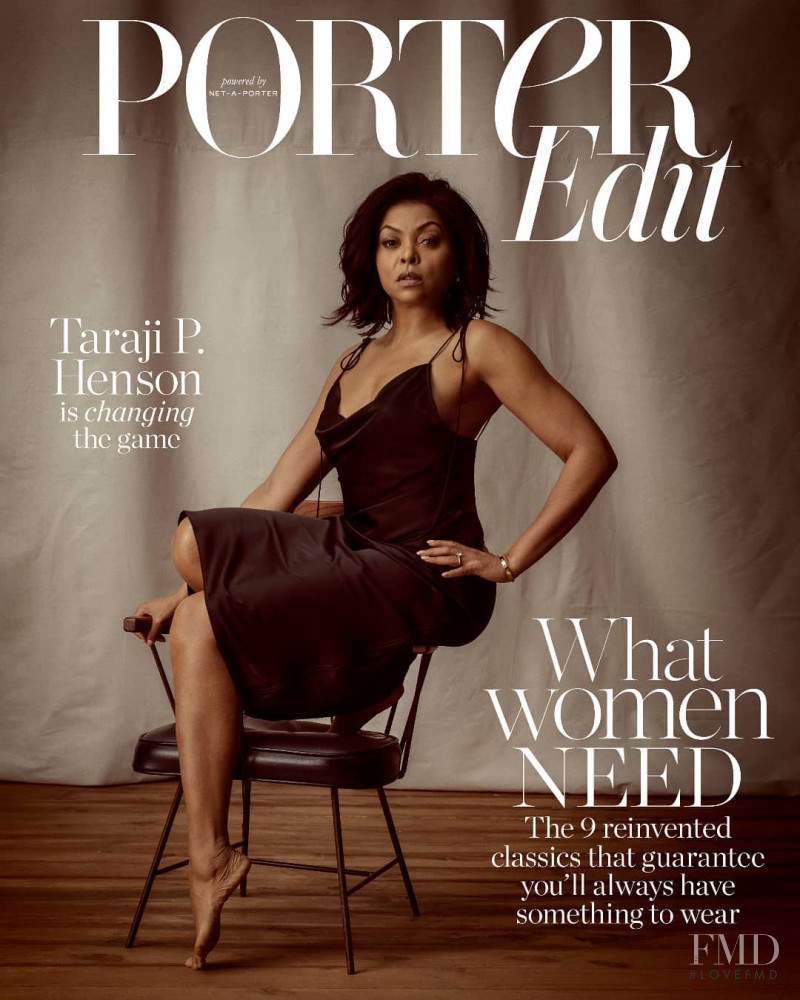 Taraji P. Henson featured on the The Edit cover from January 2019
