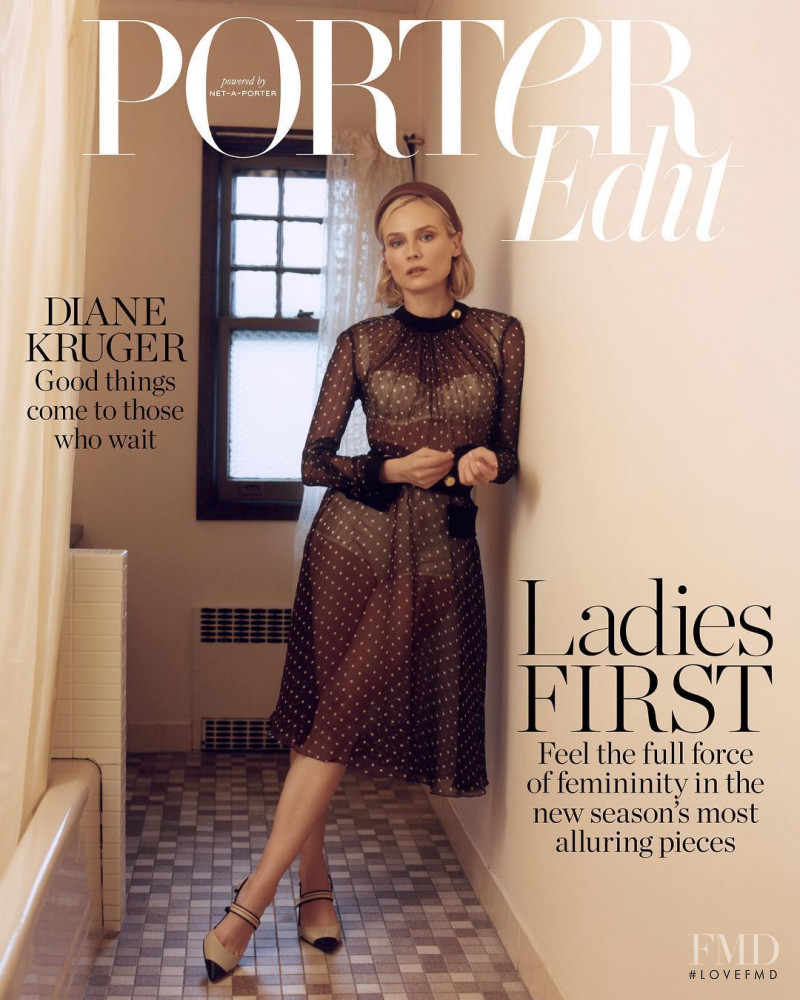 Diane Heidkruger featured on the The Edit cover from January 2019