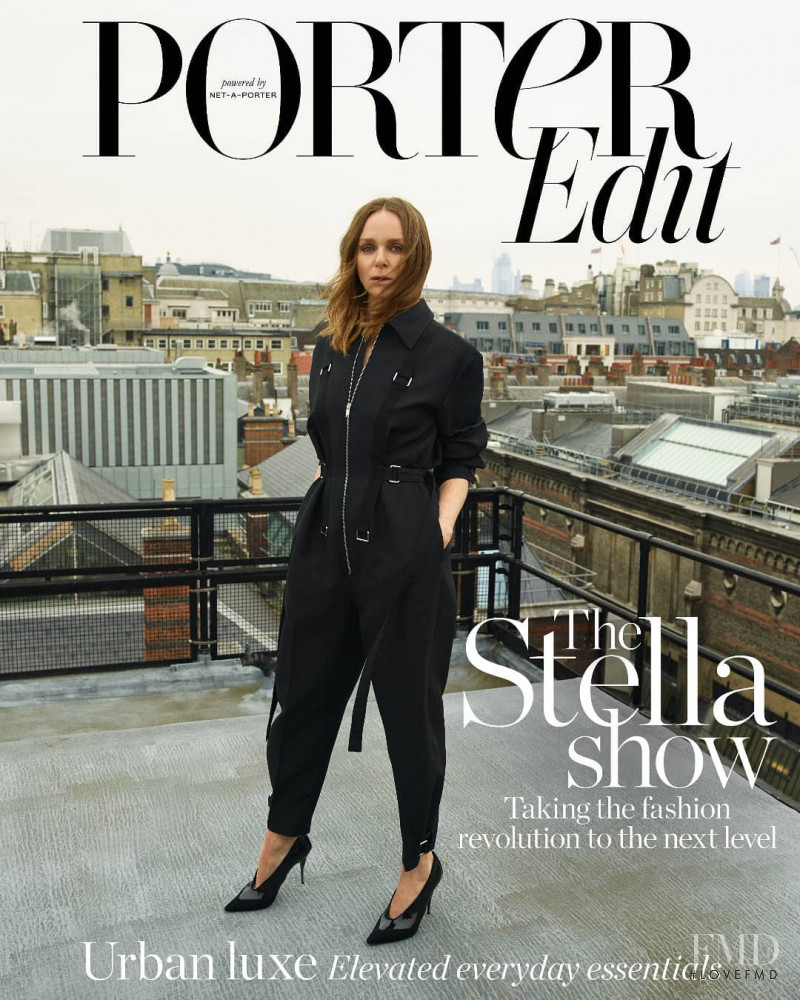 Stella McCartney featured on the The Edit cover from June 2019
